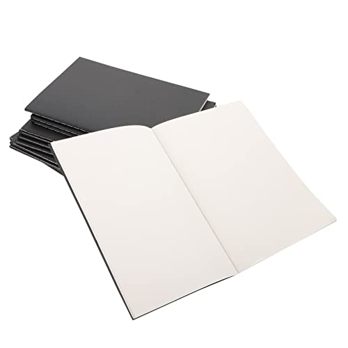 Angoily 12 Stück Notizbücher aus Kraftpapier Portable Skizzenblöcke für Studenten für Reisen Zeichnungen und Planung von Angoily