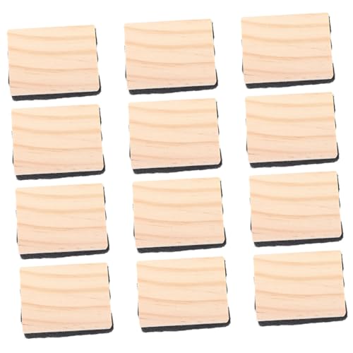 Angoily 12 Stück Tafelradierer aus Holz Kreide Radiergummis für weiße Tafeln whiteboardreiniger Whiteboard Radiergummi Trockenlöscher für das Klassenzimmer Mini-Trockenlöscher hölzern Angoily 12 Stück Tafelradierer aus Holz Kreide Radiergummis für weiße Tafeln whiteboardreiniger Whiteboard Radiergummi Trockenlöscher für das Klassenzimmer Mini-Trockenlöscher hölzern von Angoily