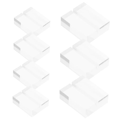 Angoily 12 Stück Teiliges Acryl Kartenhalter Transparenter Visitenkartenhalter Multifunktionaler Desktop Aufsteller für Büro Küche und Partydekoration Robust und Stilvoll Angoily 12 Stück Teiliges Acryl Kartenhalter Transparenter Visitenkartenhalter Multifunktionaler Desktop Aufsteller für Büro Küche und Partydekoration Robust und Stilvoll von Angoily