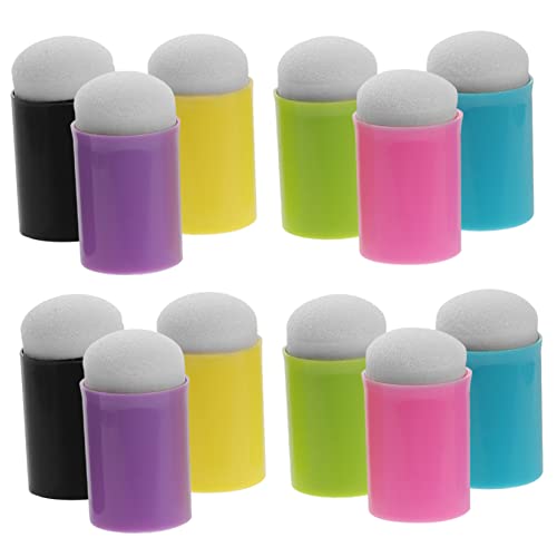 Angoily 12 Stück Teiliges Dauber für Fingerfarben Wiederverwendbare Bunte Schwamm Stupfpinsel Vielseitig Einsetzbar für Graffiti Aquarell und Ölfarben Einfach zu Reinigen und Langlebig Angoily 12 Stück Teiliges Dauber für Fingerfarben Wiederverwendbare Bunte Schwamm Stupfpinsel Vielseitig Einsetzbar für Graffiti Aquarell und Ölfarben Einfach zu Reinigen und Langlebig von Angoily