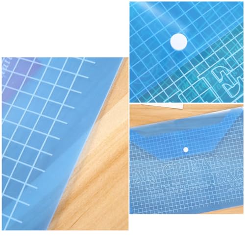 Angoily 12 Stück Teiliges Dokumentenordner Transparente Wasserdichte Aufbewahrungstaschen mit Druckknopf für Zuhause und Büro Leicht und Strapazierfähig Zufällige Farben Angoily 12 Stück Teiliges Dokumentenordner Transparente Wasserdichte Aufbewahrungstaschen mit Druckknopf für Zuhause und Büro Leicht und Strapazierfähig Zufällige Farben von Angoily