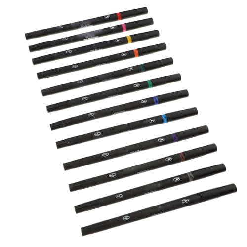 Angoily 12 Stück Teiliges Doppelseitige Marker Stifte für Zeichnungen Skizzieren Schreiben und Malen für Schüler und Künstler Angoily 12 Stück Teiliges Doppelseitige Marker Stifte für Zeichnungen Skizzieren Schreiben und Malen für Schüler und Künstler von Angoily
