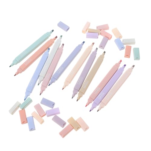 Angoily 12 Stück Teiliges Doppelseitiger Textmarker Leichte Kompakte Schreibstifte mit Langlebiger Spitze Vielseitig für Büro Schule DIY Notizen Handliche Modebewusste Marker für Präzises Angoily 12 Stück Teiliges Doppelseitiger Textmarker Leichte Kompakte Schreibstifte mit Langlebiger Spitze Vielseitig für Büro Schule DIY Notizen Handliche Modebewusste Marker für Präzises von Angoily