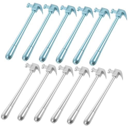 Angoily 12 Stück Teiliges Hammer Design Gel Tintenstifte Schwarz Langlebige PP Kunststoff Kugelschreiber für Schüler Büro Zuhause Robust und Tragbar Geschenkidee Angoily 12 Stück Teiliges Hammer Design Gel Tintenstifte Schwarz Langlebige PP Kunststoff Kugelschreiber für Schüler Büro Zuhause Robust und Tragbar Geschenkidee von Angoily