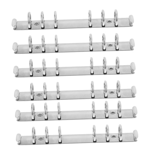 Angoily 12 Stück Teiliges Metall Binder Ringe Rostfreier Glatte Oberfläche Praktische Segmentierung Wiederverwendbar für Lose für Büro Schule und DIY Ordner Kompatibel mit System Angoily 12 Stück Teiliges Metall Binder Ringe Rostfreier Glatte Oberfläche Praktische Segmentierung Wiederverwendbar für Lose für Büro Schule und DIY Ordner Kompatibel mit System von Angoily