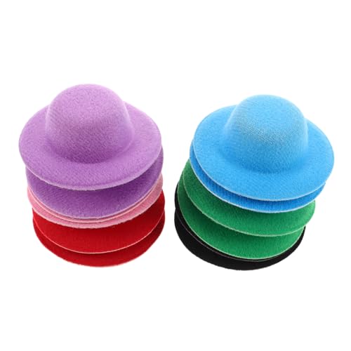 Angoily 12 Stück Teiliges Miniatur Bunte Mini Kleine Formelle Puppenhüte Leichte Realistisch Gestaltete DIY Accessoires für Puppen für Weihnachten Party Rollenspiele Angoily 12 Stück Teiliges Miniatur Bunte Mini Kleine Formelle Puppenhüte Leichte Realistisch Gestaltete DIY Accessoires für Puppen für Weihnachten Party Rollenspiele von Angoily