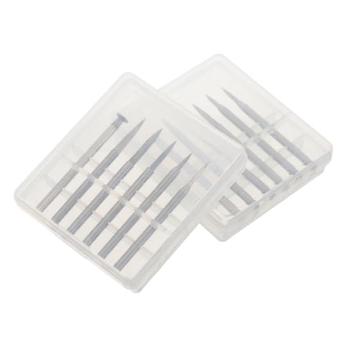 Angoily 12 Stück Teiliges Schwertförmige Carving Bits aus Robustem Metall mit Schaft für Präzises Gravieren Drehen und Bohren bei DIY Holzarbeiten von Angoily