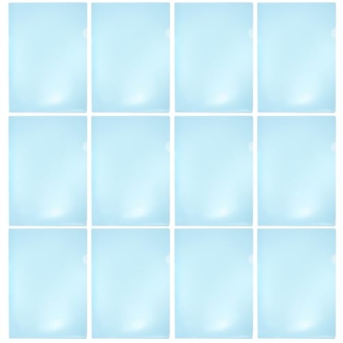 Angoily 12 Stück Teiliges Set Förmiger Dokumentenmappe Blau Transparente Dateiablage für Büro Schule und Reisen für Aufbewahrung und Organisation Wichtiger Unterlagen Angoily 12 Stück Teiliges Set Förmiger Dokumentenmappe Blau Transparente Dateiablage für Büro Schule und Reisen für Aufbewahrung und Organisation Wichtiger Unterlagen von Angoily