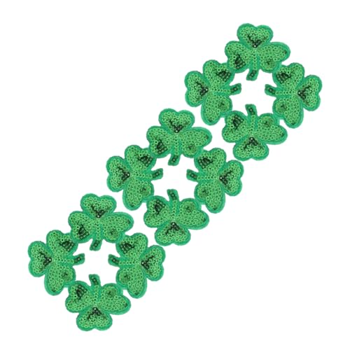 Angoily 12 Stück Teiliges Shamrock Aufbügler Beständige Eisen Patches Gestickte Kleeblatt Applikationen Geeignet für Jacken Kleidung Rucksäcke und Diy Nähzubehör Angoily 12 Stück Teiliges Shamrock Aufbügler Beständige Eisen Patches Gestickte Kleeblatt Applikationen Geeignet für Jacken Kleidung Rucksäcke und Diy Nähzubehör von Angoily
