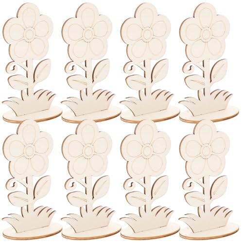 Angoily 12 Stück Teiliges Unbehandelte Holzblumen zum Bemalen DIY Holzfiguren für Kreative Bastelprojekte für Tischdekoration Hochzeitsdeko und Angoily 12 Stück Teiliges Unbehandelte Holzblumen zum Bemalen DIY Holzfiguren für Kreative Bastelprojekte für Tischdekoration Hochzeitsdeko und von Angoily