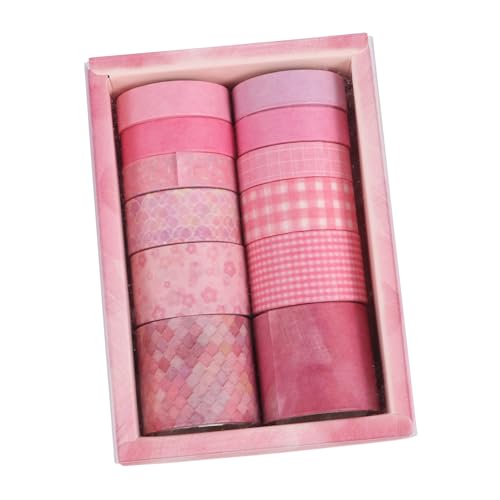 Angoily 12 Stück Teiliges Vintage Washi Tape Dekoratives Klebeband für Diy Scrapbooking Notebook Kunstprojekte Hochwertiges Leicht Ablösbares Klebeband mit Klaren Mustern für von Angoily
