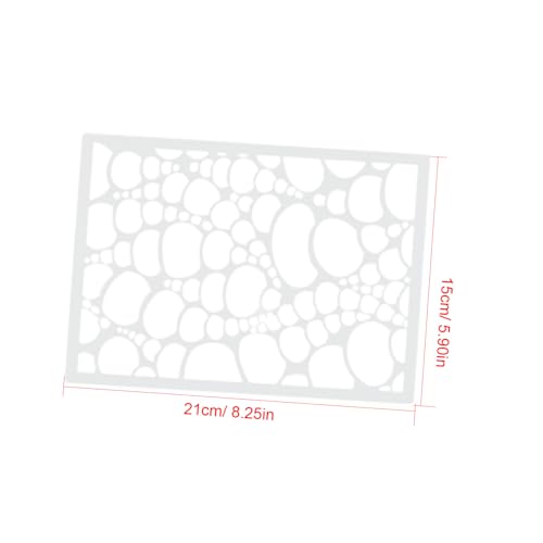 Angoily 12 Stück Teiliges Wiederverwendbare aus Pet Material Robuste Zeichenvorlagen mit Tier Musterdesigns Waschbare DIY Bastelvorlagen für Wand Möbel und Handwerk von Angoily