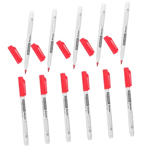 Angoily 12 Stück Trockene Radiermarker für Schule Dünne Whiteboard Marker für Lehrer Studenten für Glatte Oberflächen Angoily 12 Stück Trockene Radiermarker für Schule Dünne Whiteboard Marker für Lehrer Studenten für Glatte Oberflächen von Angoily