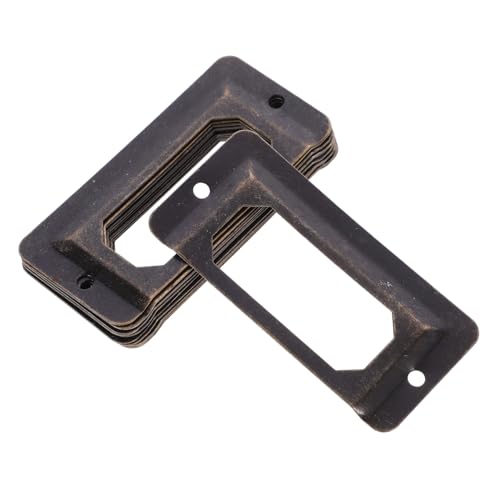 Angoily 12 Stück Vintage Etikettenhalter für Schränke Robuste Büro kartenrahmen Einfache Befestigung Glatte Oberfläche Vielseitig für Karten Namensschildhalter Angoily 12 Stück Vintage Etikettenhalter für Schränke Robuste Büro kartenrahmen Einfache Befestigung Glatte Oberfläche Vielseitig für Karten Namensschildhalter von Angoily