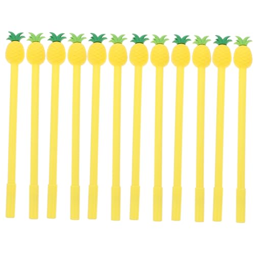 Angoily 12 Stücke Schreiben Stift Phantasie Kugelschreiber Nette Schule Liefert Farbige Gel Stift Stift Ananas Studenten Schreibwaren Büro Stift Zufällige Farbe Angoily 12 Stücke Schreiben Stift Phantasie Kugelschreiber Nette Schule Liefert Farbige Gel Stift Stift Ananas Studenten Schreibwaren Büro Stift Zufällige Farbe von Angoily