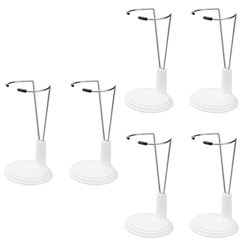 Angoily 12-Teiliger Puppenständer für 6-Zoll-Puppen Präsentationsständer für Actionfiguren Halterung für Kleine Puppenhalter für Den Heim- Und Ladenmarkt von Angoily