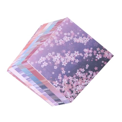 Angoily 120 Blatt Origami basteln für bastelmaterial für craft paper Kinderhandwerkspapier schulartikel kreatives Musterpapier Faltpapier selber basteln DIY liefert von Angoily