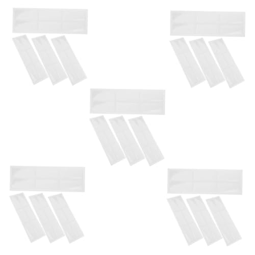 Angoily 120 Stck. Wasserdichte Transparente Selbstklebende Etikettenhalter Teilig für Regale Aufbewahrungsboxen und Aktenordner Robuste Kunststoff Label Taschen zur Effizienten Angoily 120 Stck. Wasserdichte Transparente Selbstklebende Etikettenhalter Teilig für Regale Aufbewahrungsboxen und Aktenordner Robuste Kunststoff Label Taschen zur Effizienten von Angoily