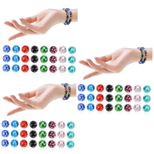 Angoily 120 Stück Glow in The Dark Glasperlen Teilig Runde Leuchtperlen Mix Farben für Schmuck Bastelperlen DIY Armbänder und Deko mit Stabilem Glasmaterial Angoily 120 Stück Glow in The Dark Glasperlen Teilig Runde Leuchtperlen Mix Farben für Schmuck Bastelperlen DIY Armbänder und Deko mit Stabilem Glasmaterial von Angoily