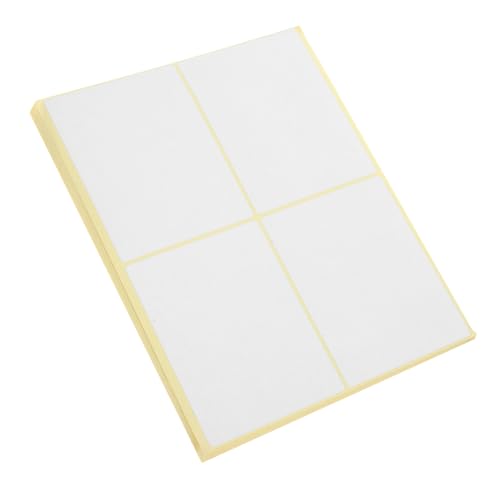 Angoily 120 Stück Großes reine weiße Klebebricketikett Klebeetiketten an leere Etiketten reisen klebrig mit Vinyl für Aufkleber Klebetiketten beschreibbares Etikett Bin Labels Papier Angoily 120 Stück Großes reine weiße Klebebricketikett Klebeetiketten an leere Etiketten reisen klebrig mit Vinyl für Aufkleber Klebetiketten beschreibbares Etikett Bin Labels Papier von Angoily