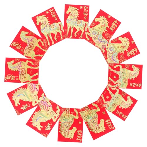 Angoily 120 Stück Rote Geldumschläge Jahr Des Pferdes Vietnamesische Neujahrsumschläge aus Papier mit Elegantem Design Kulturelle Fusion für Frühlingsfest Hochzeit Geburtstag Angoily 120 Stück Rote Geldumschläge Jahr Des Pferdes Vietnamesische Neujahrsumschläge aus Papier mit Elegantem Design Kulturelle Fusion für Frühlingsfest Hochzeit Geburtstag von Angoily