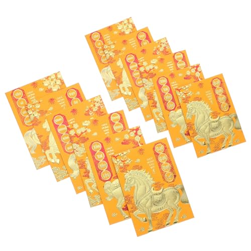 Angoily 120 Stück Vietnamesische rote Umschläge für das Jahr des Pferdes roter Hongbao Roter Umschlag zum vietnamesischen Neujahr Vietnamesische Hong Bao Xi Hongbao bao li xi Papier Gelb Angoily 120 Stück Vietnamesische rote Umschläge für das Jahr des Pferdes roter Hongbao Roter Umschlag zum vietnamesischen Neujahr Vietnamesische Hong Bao Xi Hongbao bao li xi Papier Gelb von Angoily