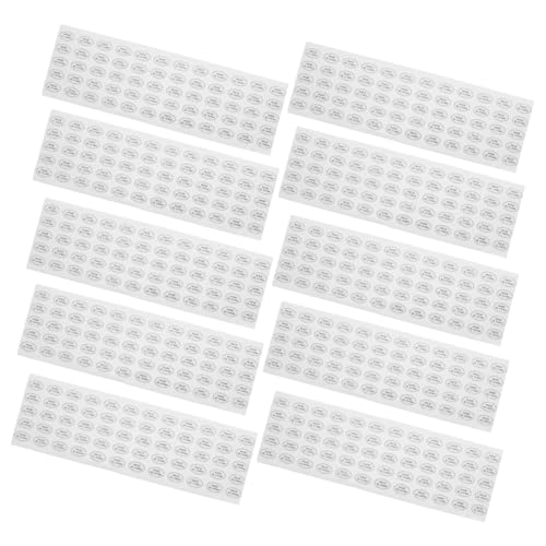 Angoily 1200 Stück Selbstklebende China Product Labels PVC Wasser Ölbeständig Reißfeste Küchenetiketten Oval Professionelle Aufkleber für Lebensmittelverpackung und Küchenbedarf Angoily 1200 Stück Selbstklebende China Product Labels PVC Wasser Ölbeständig Reißfeste Küchenetiketten Oval Professionelle Aufkleber für Lebensmittelverpackung und Küchenbedarf von Angoily