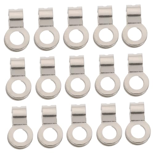 Angoily 125 Stück Teiliges DIY Buckles mit Doppelt Ring Verbindern Robuste Tag Fastener aus Hochwertigem Material Vielseitig Einsetzbar Glänzend und Hautfreundlich Langlebig und Angoily 125 Stück Teiliges DIY Buckles mit Doppelt Ring Verbindern Robuste Tag Fastener aus Hochwertigem Material Vielseitig Einsetzbar Glänzend und Hautfreundlich Langlebig und von Angoily