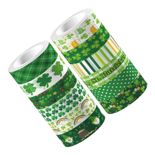 Angoily 12Rollen Selbstklebende Papierbänder Dekorative Washi Tapes für Scrapbooking DIY Handwerksprojekte für Tagebuch Alben und Bastelarbeiten Angoily 12Rollen Selbstklebende Papierbänder Dekorative Washi Tapes für Scrapbooking DIY Handwerksprojekte für Tagebuch Alben und Bastelarbeiten von Angoily