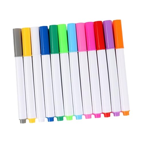 Angoily 12Stücke Abwaschbare Neon Marker für Radierbare Kreidestifte für LED Boards Acryl und Whiteboards für Zeichnungen und Doodling Leuchtende Schnelltrocknend Angoily 12Stücke Abwaschbare Neon Marker für Radierbare Kreidestifte für LED Boards Acryl und Whiteboards für Zeichnungen und Doodling Leuchtende Schnelltrocknend von Angoily
