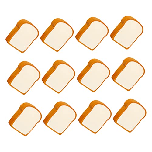 Angoily 12Stücke Cartoon Toast Brot Radiergummis und Entzückende Bleistiftgummis für Kreative Schulstationery Langlebig und Funktional für Täglichen Gebrauch Angoily 12Stücke Cartoon Toast Brot Radiergummis und Entzückende Bleistiftgummis für Kreative Schulstationery Langlebig und Funktional für Täglichen Gebrauch von Angoily