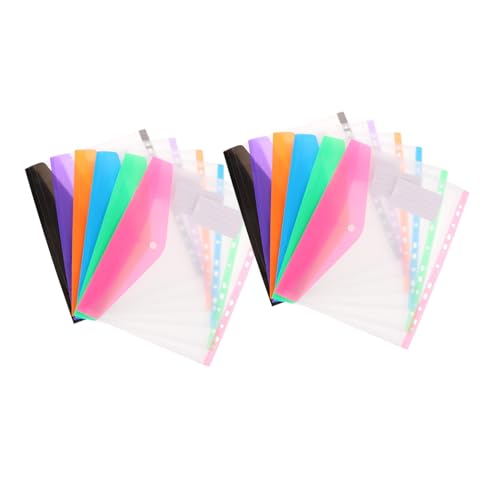 Angoily 12Stücke Dokumentenmappe Blinder Halbtransparent Für Zuhause Zur Aufbewahrung Von Dokumenten Fotos Und Quittungen Angoily 12Stücke Dokumentenmappe Blinder Halbtransparent Für Zuhause Zur Aufbewahrung Von Dokumenten Fotos Und Quittungen von Angoily