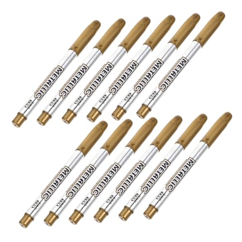 Angoily 12Stücke Metallic Marker Metallische Malmarker für Kritzeln Journaling Skizzieren und Färben Hochwertige Langlebige Stifte für Design Angoily 12Stücke Metallic Marker Metallische Malmarker für Kritzeln Journaling Skizzieren und Färben Hochwertige Langlebige Stifte für Design von Angoily