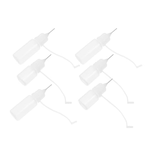 Angoily 12Stücke Nadelspitzen Klebeflaschen und Tropfflaschen für Präzise Anwendungen für DIY Projekte Nähmaschinenöl und Bastelarbeiten Angoily 12Stücke Nadelspitzen Klebeflaschen und Tropfflaschen für Präzise Anwendungen für DIY Projekte Nähmaschinenöl und Bastelarbeiten von Angoily