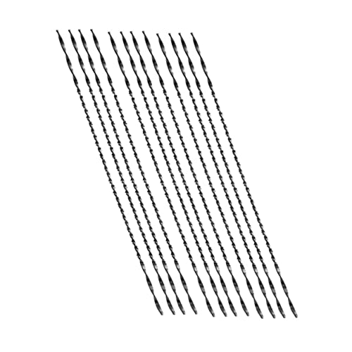 Angoily 12Stücke Teiliges U Förmiges Sägeblatt für DIY Projekte Hochwertige Spiralzahn Klingen für Modellbauer und von Angoily