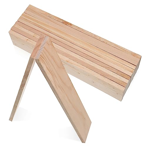 Angoily 12Stücke Unbehandelte Holzplatten Rechteckige Holzbrettchen Vielseitig für Kunsthandwerk Schnitzen für DIY Projekte und Bastelarbeiten Angoily 12Stücke Unbehandelte Holzplatten Rechteckige Holzbrettchen Vielseitig für Kunsthandwerk Schnitzen für DIY Projekte und Bastelarbeiten von Angoily