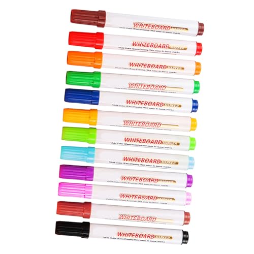 Angoily 12Stücke Wiederverwendbare Marker für Whiteboards Auslösbare Vielseitig Einsetzbar für Schule und Büro Bunten für Lehrer Angoily 12Stücke Wiederverwendbare Marker für Whiteboards Auslösbare Vielseitig Einsetzbar für Schule und Büro Bunten für Lehrer von Angoily