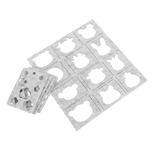 Angoily 13 Stück Teiliges Filzset für Nadelfilzen mit Tierischen Motiven Weiche Filzvorlagen für DIY Bastelprojekte Geeignet für Anfänger und Fördert Konzentration und Kreativität bei Angoily 13 Stück Teiliges Filzset für Nadelfilzen mit Tierischen Motiven Weiche Filzvorlagen für DIY Bastelprojekte Geeignet für Anfänger und Fördert Konzentration und Kreativität bei von Angoily