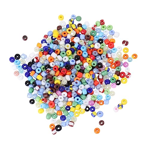 Angoily 1350 Stück Teiliges Glasperlen Schmuckperlen für DIY Armbänder Kettenherstellung Basteln Kreativitätsfördernd von Angoily