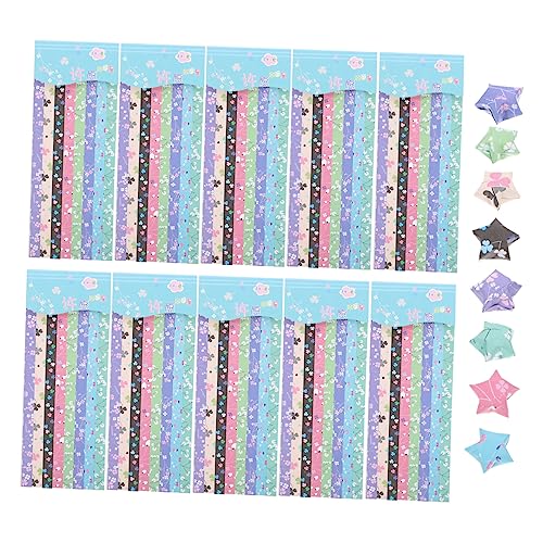 Angoily 1360Stücke Stern Faltpapier DIY Origami Bastelpapier für Muster Hochwertiges Origami Zubehör Kreativitätsförderung und Entspannung für Gemeinsame Bastelstunden Angoily 1360Stücke Stern Faltpapier DIY Origami Bastelpapier für Muster Hochwertiges Origami Zubehör Kreativitätsförderung und Entspannung für Gemeinsame Bastelstunden von Angoily