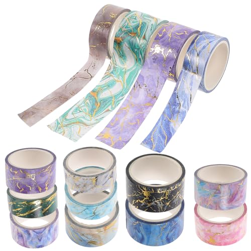 Angoily 14 Rollen Washi Tape Marmormuster Dekoratives Craft Tape für Scrapbooking DIY Notizbuch Basteln Geschenkverpackung Klebeband mit Klaren Farben und Starker Haftung Angoily 14 Rollen Washi Tape Marmormuster Dekoratives Craft Tape für Scrapbooking DIY Notizbuch Basteln Geschenkverpackung Klebeband mit Klaren Farben und Starker Haftung von Angoily