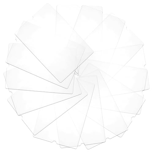Angoily 14 Stück Praktische Aufbewahrungsmappen Dokumentenmappe Fürs Büro Ordner Schule Abdeckung A4-papierbehälter Tragbare Dokumententasche Unterlagen Farbig Vinyl Datei Pvc Transparent Angoily 14 Stück Praktische Aufbewahrungsmappen Dokumentenmappe Fürs Büro Ordner Schule Abdeckung A4-papierbehälter Tragbare Dokumententasche Unterlagen Farbig Vinyl Datei Pvc Transparent von Angoily