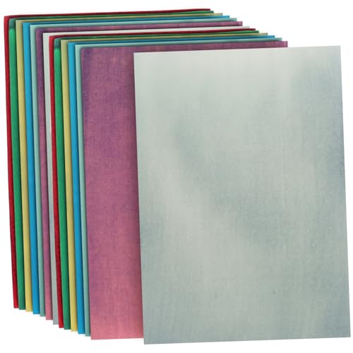 Angoily 14 Stück Teiliges Cyanotypie Druckpapier Robustes Sonnensensitives Bastelpapier für Traditionelle DIY Kunstprojekte Kinderfreundliche Kreativmaterialien Wasserfestes Sun Paper für von Angoily