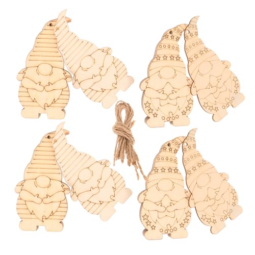 Angoily 140 Stk. Teiliges Handbemaltes Holzanhänger Weihnachtswichtel Umweltfreundliche DIY Holzdekoration für Schlafzimmer Kreative Bastelprojekte und Festliche Weihnachtsdeko Angoily 140 Stk. Teiliges Handbemaltes Holzanhänger Weihnachtswichtel Umweltfreundliche DIY Holzdekoration für Schlafzimmer Kreative Bastelprojekte und Festliche Weihnachtsdeko von Angoily