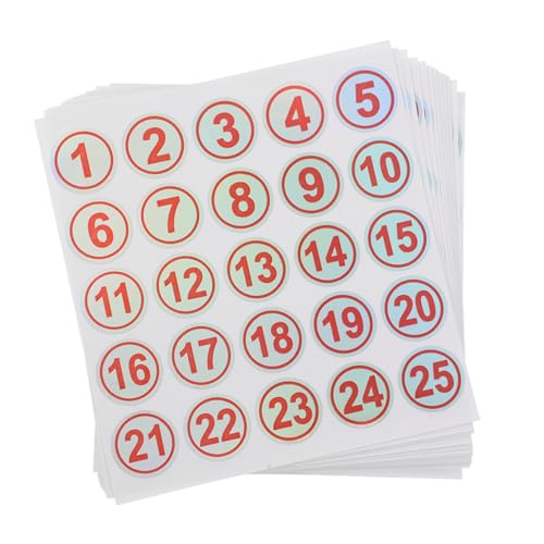 Angoily 15 Blatt Nummernsticker Selbstklebend Rot Hohe Sichtbarkeit Rückstandsfrei Für Lager Büro Container Kennzeichnung Angoily 15 Blatt Nummernsticker Selbstklebend Rot Hohe Sichtbarkeit Rückstandsfrei Für Lager Büro Container Kennzeichnung von Angoily
