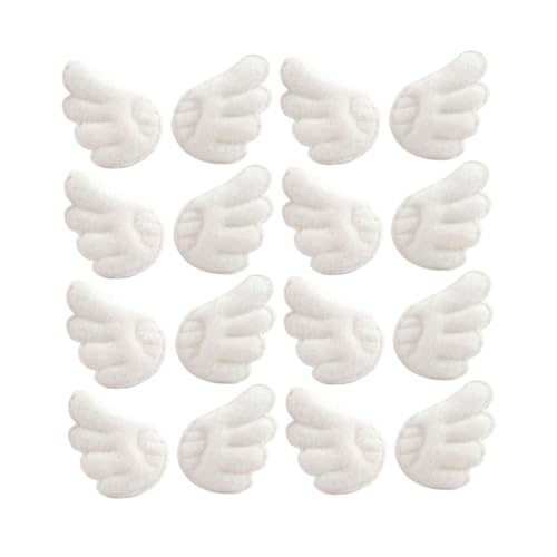 Angoily 15 Paare Angel Wings Patches Weißer Bügelflicken zum Aufnähen DIY Kleidungsmaterialien für Mädchen Kleidung Haaraccessoires und Bastelprojekte Angoily 15 Paare Angel Wings Patches Weißer Bügelflicken zum Aufnähen DIY Kleidungsmaterialien für Mädchen Kleidung Haaraccessoires und Bastelprojekte von Angoily