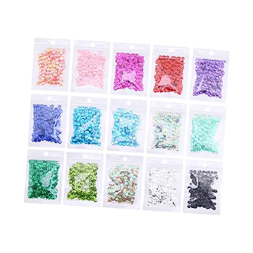 Angoily 15 Packungen Stück Perlenblattmaterial Funkeln Strasssteine nähen Paillette Handwerk Glitzer Für Klobiger Glitzer Klein Basteln Bekleidungsmaterial Zufällige Farbe Angoily 15 Packungen Stück Perlenblattmaterial Funkeln Strasssteine nähen Paillette Handwerk Glitzer Für Klobiger Glitzer Klein Basteln Bekleidungsmaterial Zufällige Farbe von Angoily