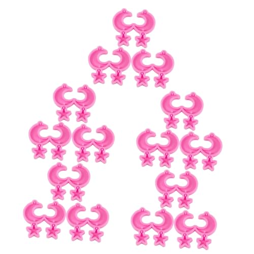 Angoily 15 Sätze Silikon Formen für Ohrstecker Teiliges Set für Diy Schmuckherstellung Kreative Ohrringe Stern und Mond Design Einfach zu Reinigen und Platzsparend von Angoily