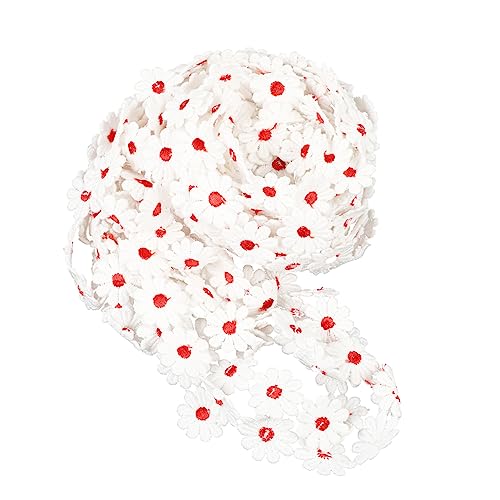 Angoily 15 Stickerei wasserlösliche Spitze Spitzenblumen trimmen Nähdekorationen Stoffblumen zum Nähen Mini Blumen-Spitzenband Bastelspitze Stickerei Spitze Polyester rot Angoily 15 Stickerei wasserlösliche Spitze Spitzenblumen trimmen Nähdekorationen Stoffblumen zum Nähen Mini Blumen-Spitzenband Bastelspitze Stickerei Spitze Polyester rot von Angoily