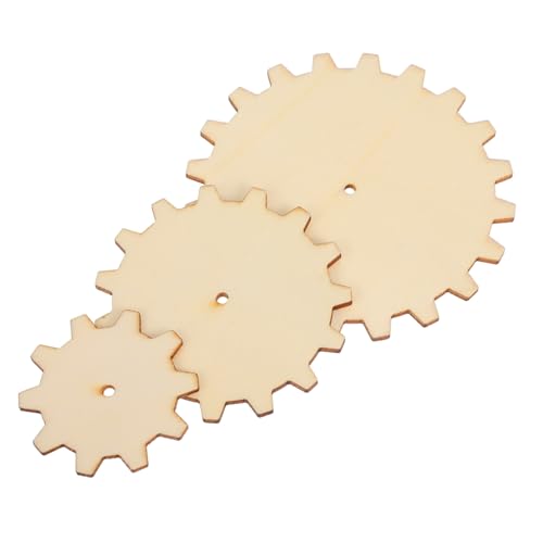 Angoily 15 Stk. Teiliges Holz Zahnräder Naturbelassene Holzscheiben Vielseitig für DIY Bastelprojekte Lernspielzeug Kreativität Feinmotorik und Logischem Angoily 15 Stk. Teiliges Holz Zahnräder Naturbelassene Holzscheiben Vielseitig für DIY Bastelprojekte Lernspielzeug Kreativität Feinmotorik und Logischem von Angoily